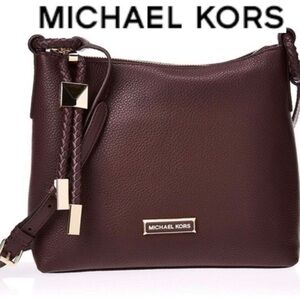 Michael Kors Lexington Pebbled Leather Crossbody Bag BRAND NEW